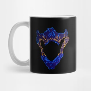 Partial Skull Mug